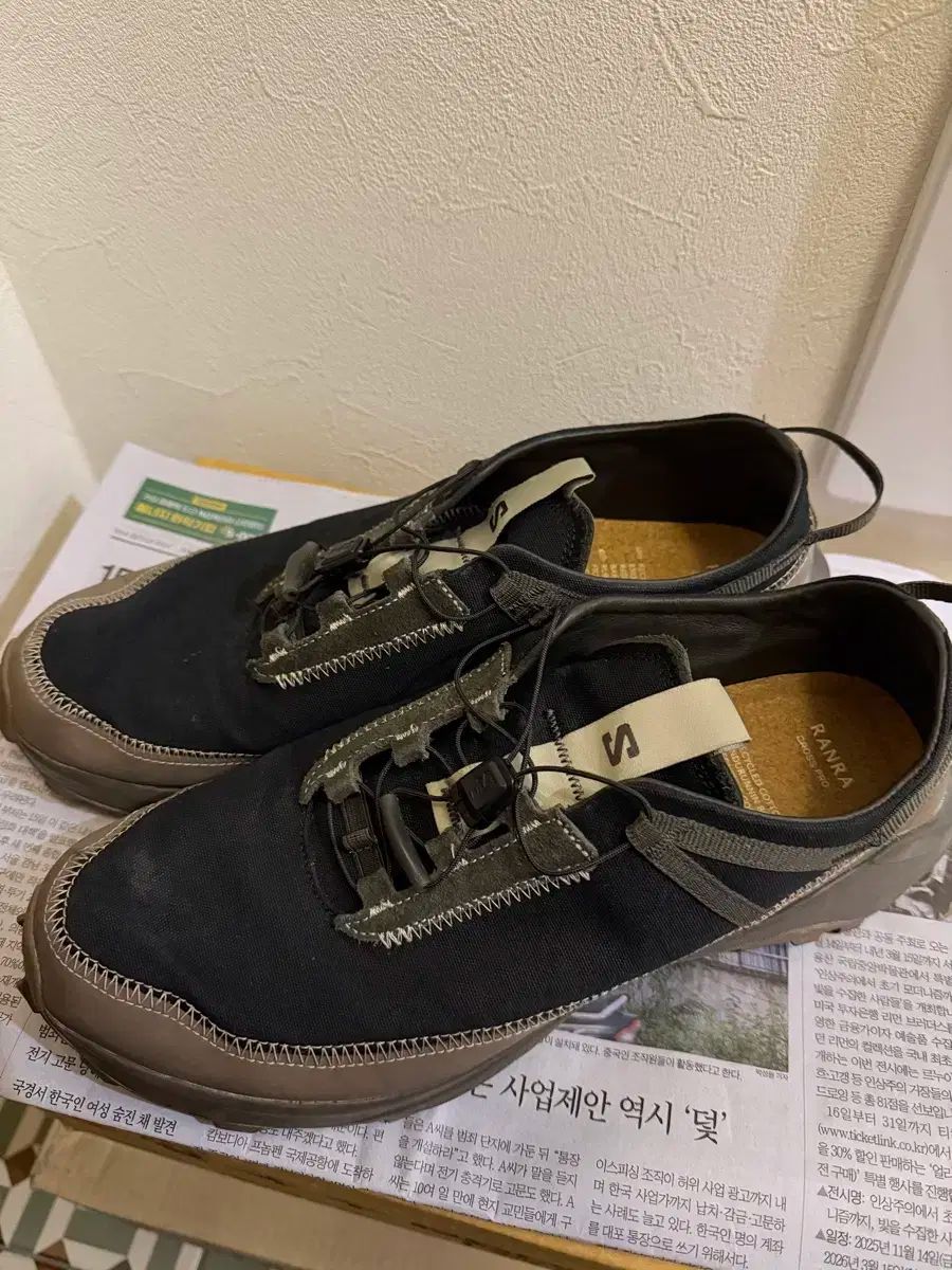 290 SALOMON サロモン x らんらん クロス プロ フィット メイジャー ブラウン