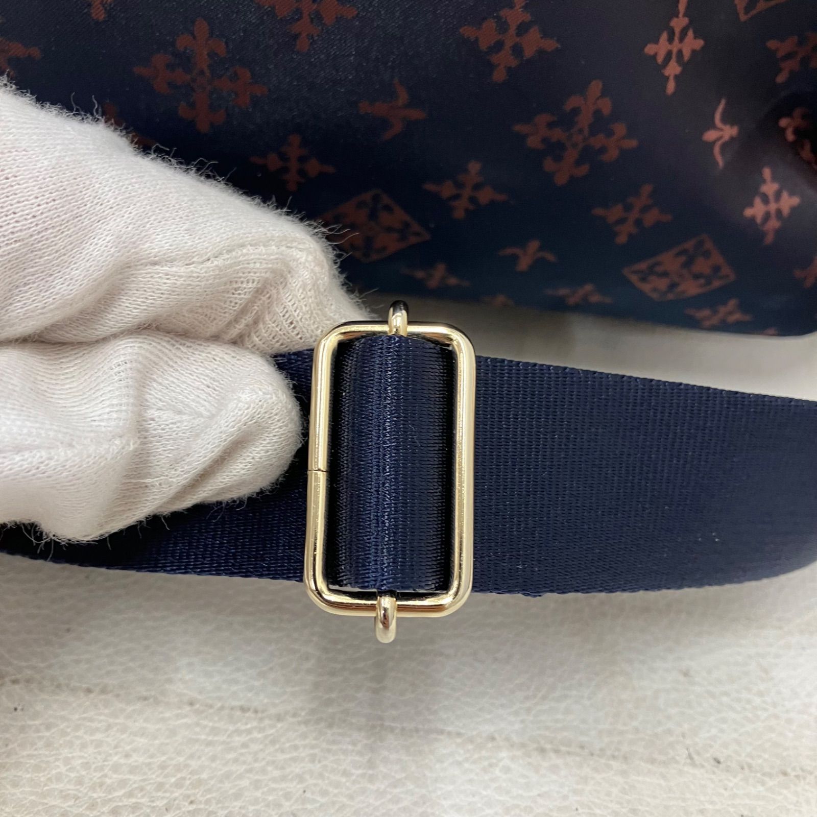 5385 russet ラシット トートバッグ 2way ショルダーバッグ ネイビー