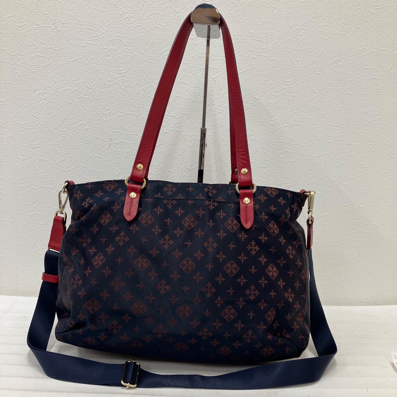 5385 russet ラシット トートバッグ 2way ショルダーバッグ ネイビー