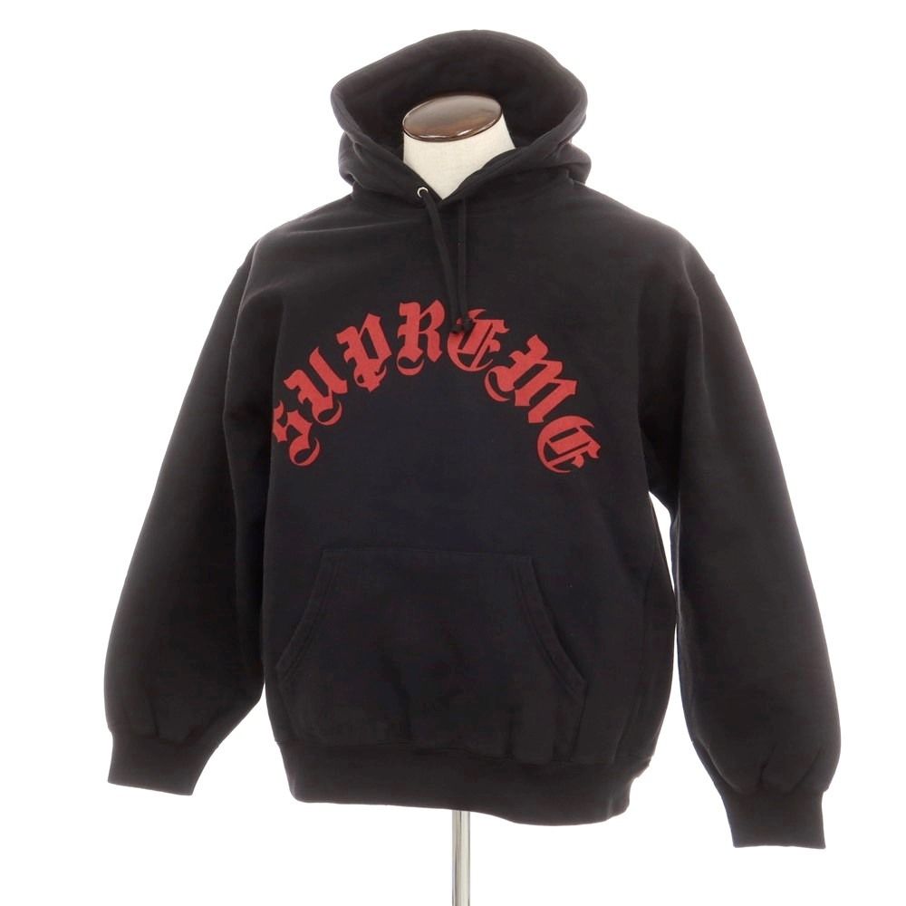 Supreme ブラック パーカー 2024 Supreme Hooded Sweatshirt ブラック