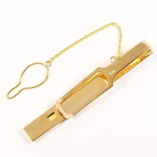 K18YG タイピン 総重量約6.9g