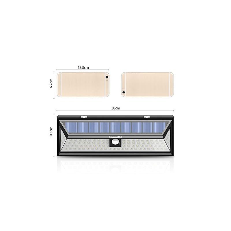 4400mAh大容量バッテリー内蔵 センサーライト