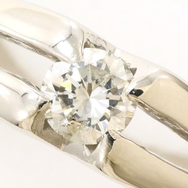 PT900 リング ring 指輪 13.5号 ダイヤ 0.35 鑑定書 総重量約7.4g