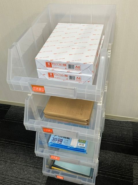 パーツボックスグ セット クリア色 名札付 部品収納ケース 収納ボックス LLサイズ パーツボックス 小物収納 パーツストッカー パーツコンテナ スタッキングボックス スタッキングコンテナボックス パーツトレー 整理整頓 あす楽対応