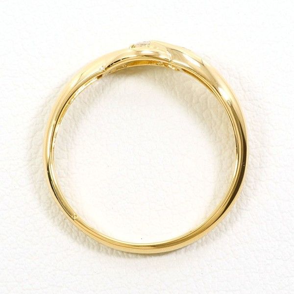 K18YG リング ring 指輪 11号 ダイヤ 0.10 総重量約1.7g