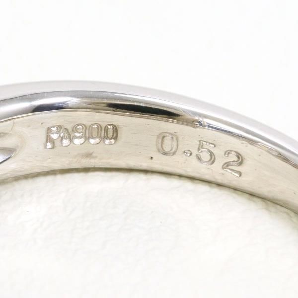 PT900 リング ring 指輪 9号 ダイヤ 0.52 0.06 鑑定書 総重量約6.1g FORTGASGNV_COM_BR