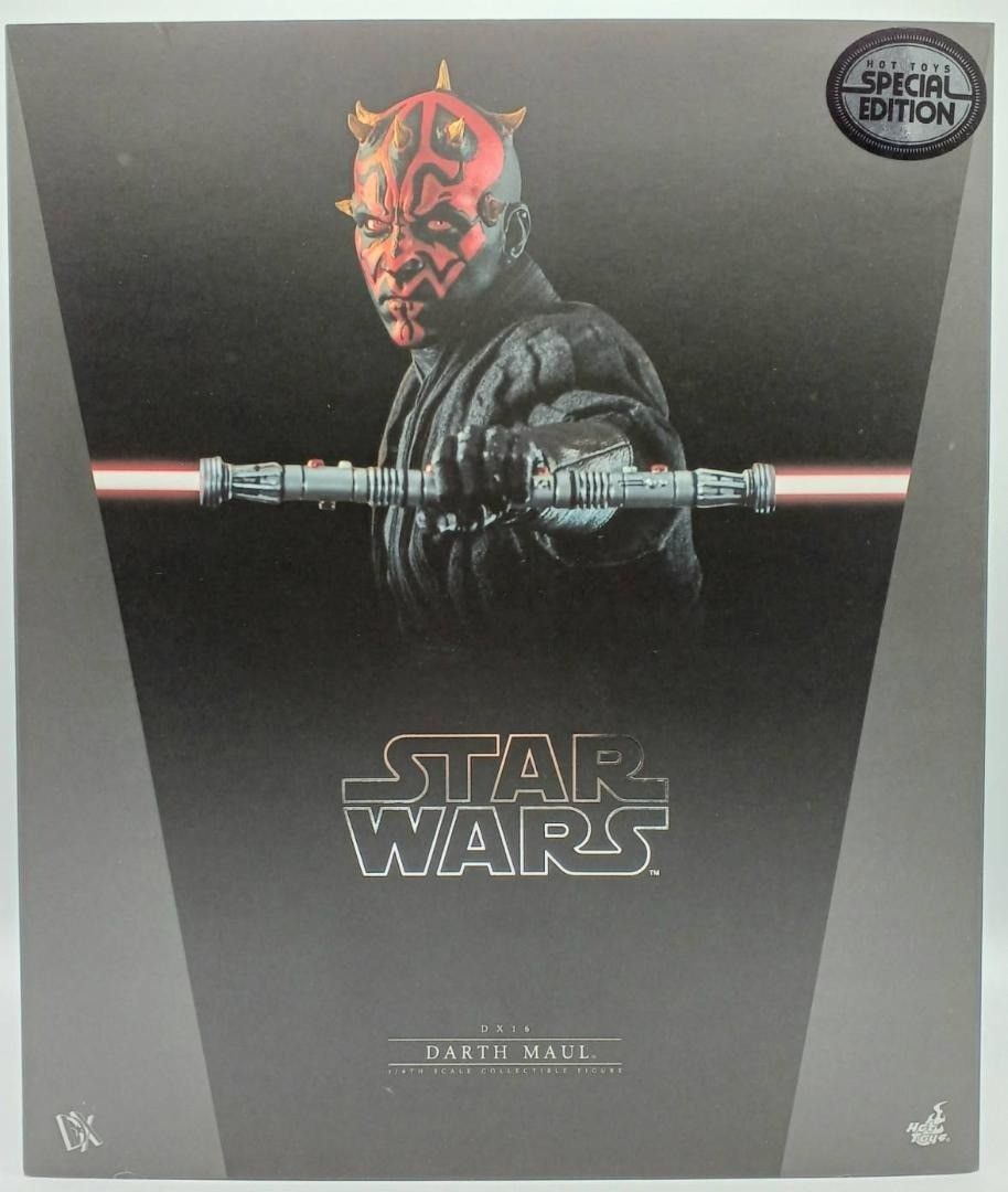 ムービー マスターピース DX スター ウォーズ エピソード1 ファントム メナス 1 6スケールフィギュア ダース モール ボーナス 付き ホットトイズ nn