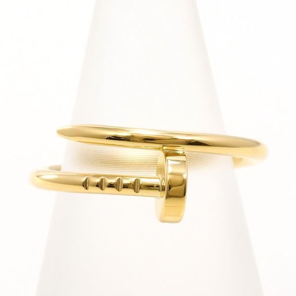 カルティエ ジュストアンクル K18YG リング ring 指輪 11号 証明書 総重量約3.3g