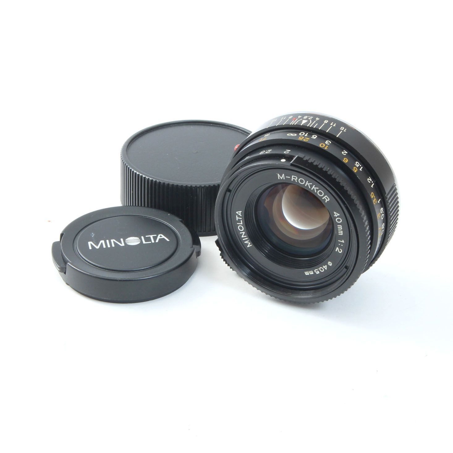 MINOLTA ミノルタ M-ROKKOR 40ｍｍ F2 Mマウント 平行カム