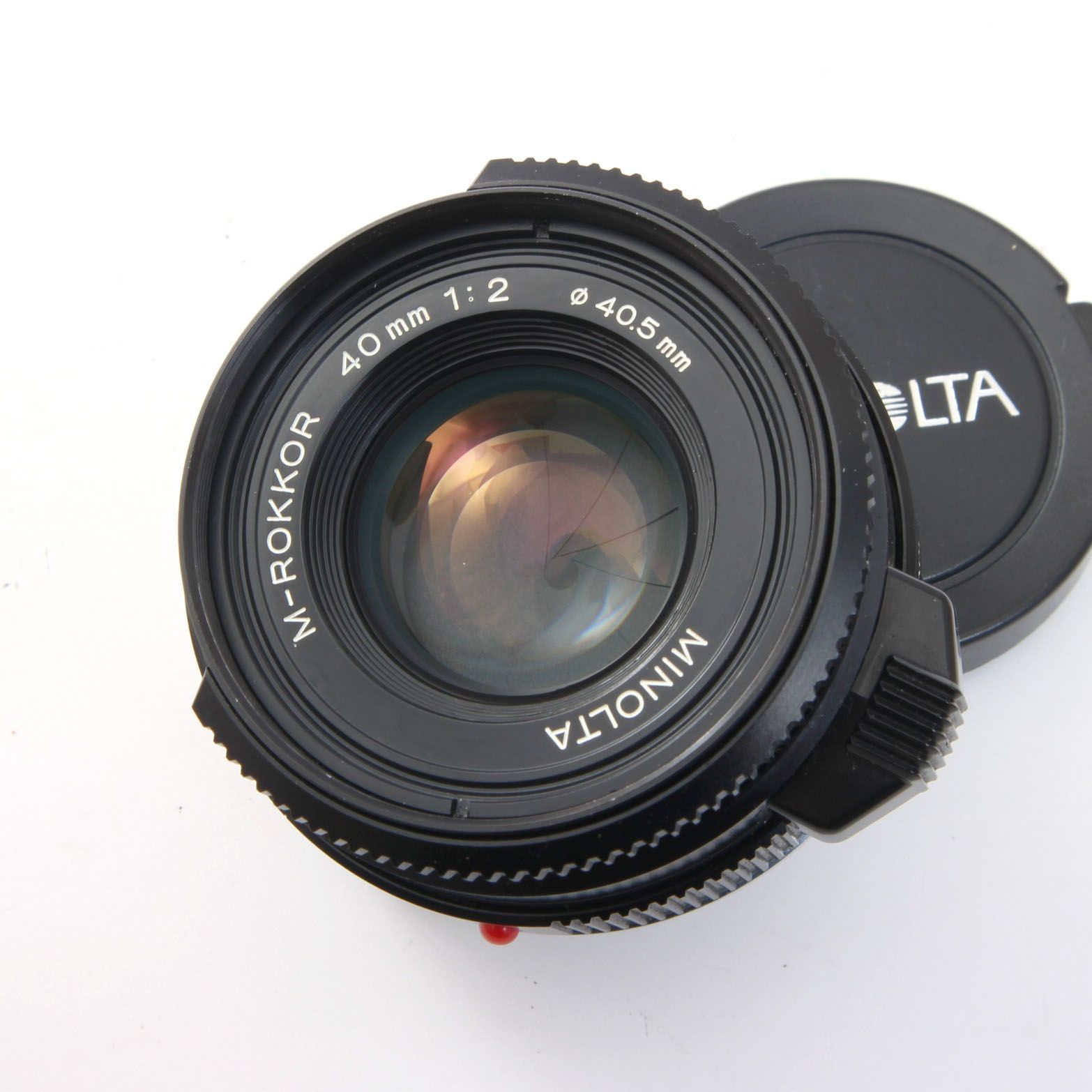  MINOLTA ミノルタ M ROKKOR 40ｍｍ F 2 Mマウント 平行カム レンズ(単焦点) カメラ
