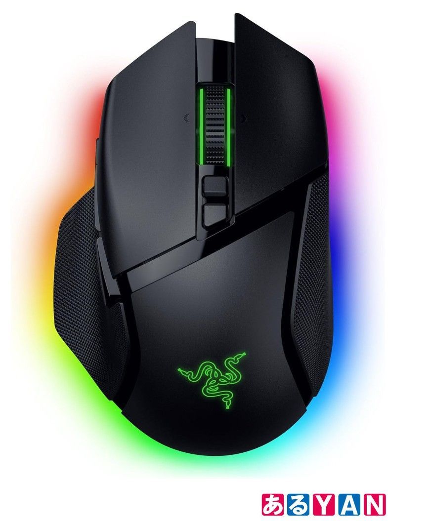 未開封 Razer レイザー Basilisk V3 Pro 35K ワイヤレス ゲーミングマウス RZ01-05240100-R3A1 ブラック 4571585649107