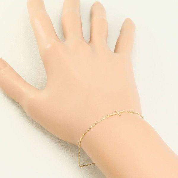 K10YG ブレスレット bracelet 総重量約0.4g 約16.5cm FORTGASGNV_COM_BR