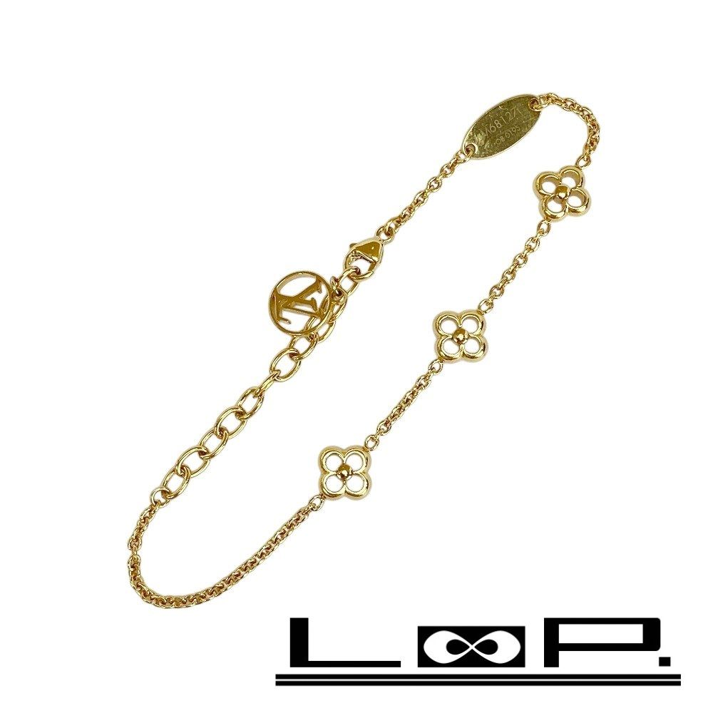 新同 ルイヴィトン フラワーフル ブレスレット アクセサリー GP M68127 460067 1