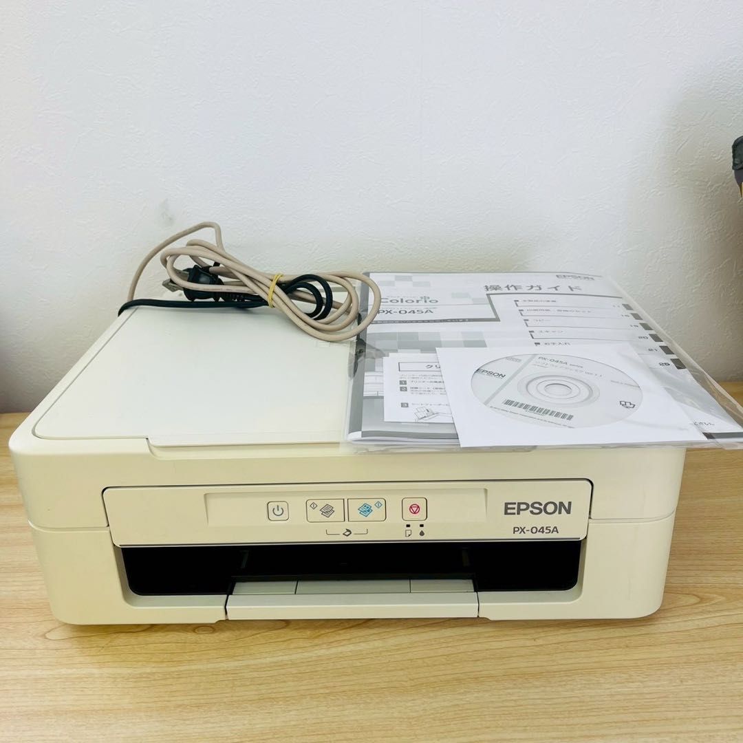 送料無料 EPSON PX-045A インクジェットプリンター 複合機 コピー機 総