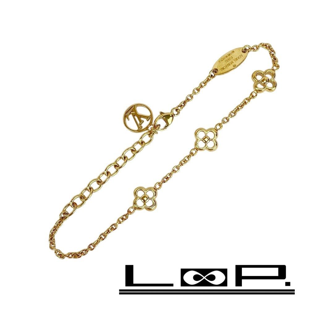 新同 ルイヴィトン フラワーフル ブレスレット GP M68127 460074 1