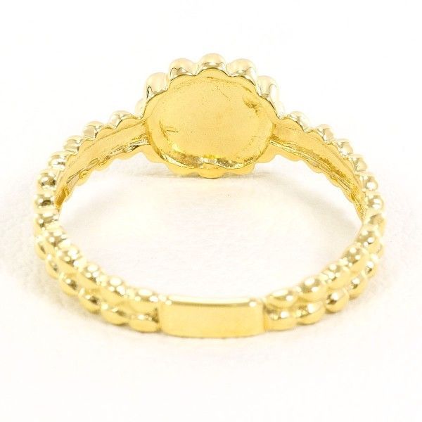 k18 指輪　リング　11号 k18リング 指輪 2.4g 11号 K18 18金 デザインリング 11号 2.4g