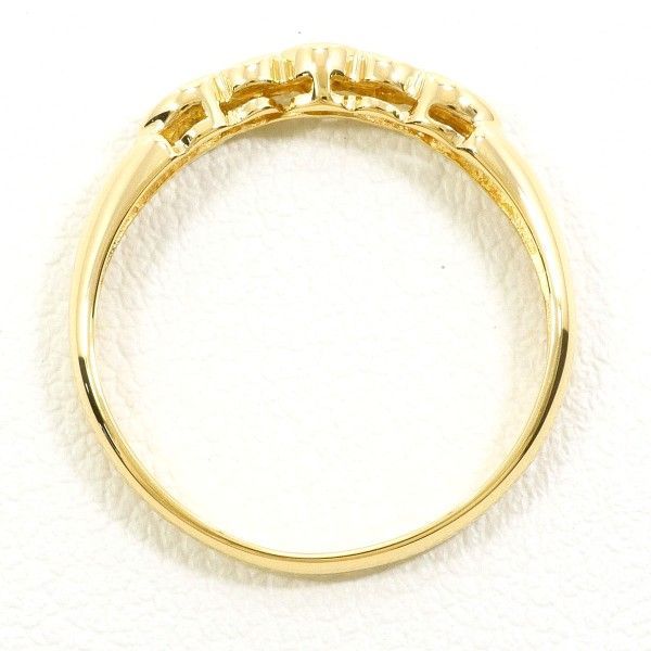 K18YG リング ring 指輪 10号 ダイヤ 0.05 総重量約1.5g