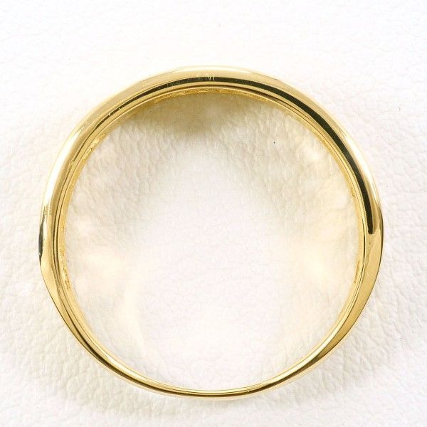 K18YG リング ring 指輪 12号 ダイヤ 総重量約3.3g
