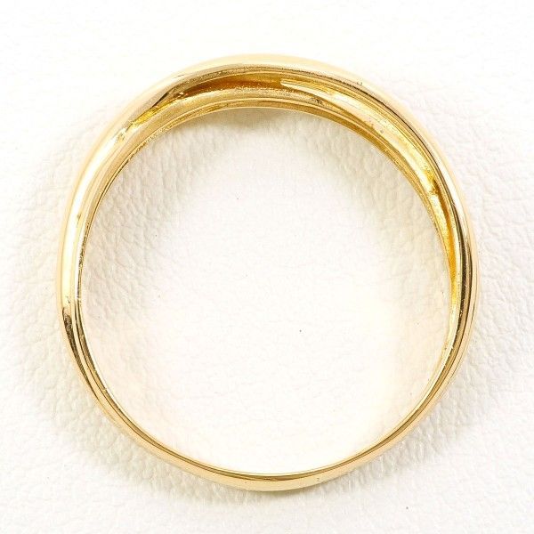 K18YG リング ring 指輪 16.5号 ダイヤ 0.07 総重量約3.0g