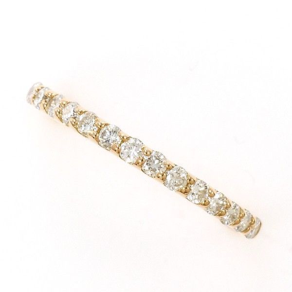 K18PG リング ring 指輪 4号 ダイヤ 0.20 総重量約1.0g