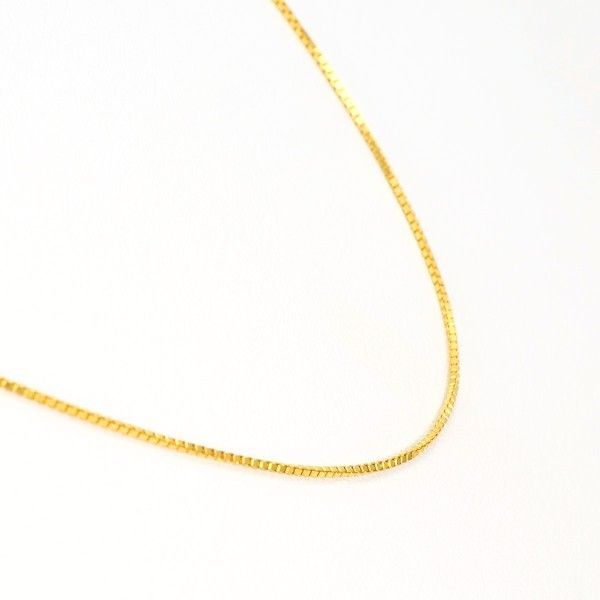 K24YG ネックレス necklace 総重量約3.5g 約61cm