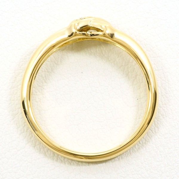 K18YG リング ring 指輪 11号 ダイヤ 0.02 総重量約3.6g