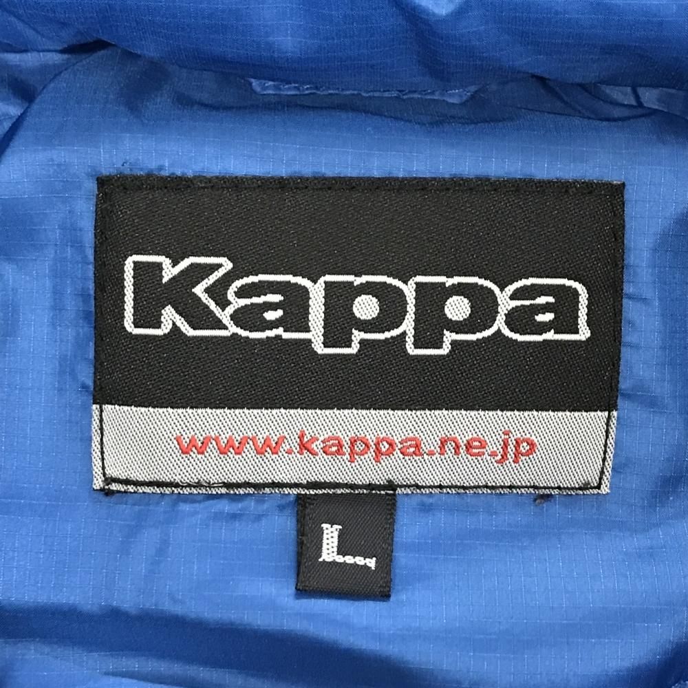 KAPPA GOLF ITALIAロゴ刺繍 ダウンジャケット イタリアンブルー 希少