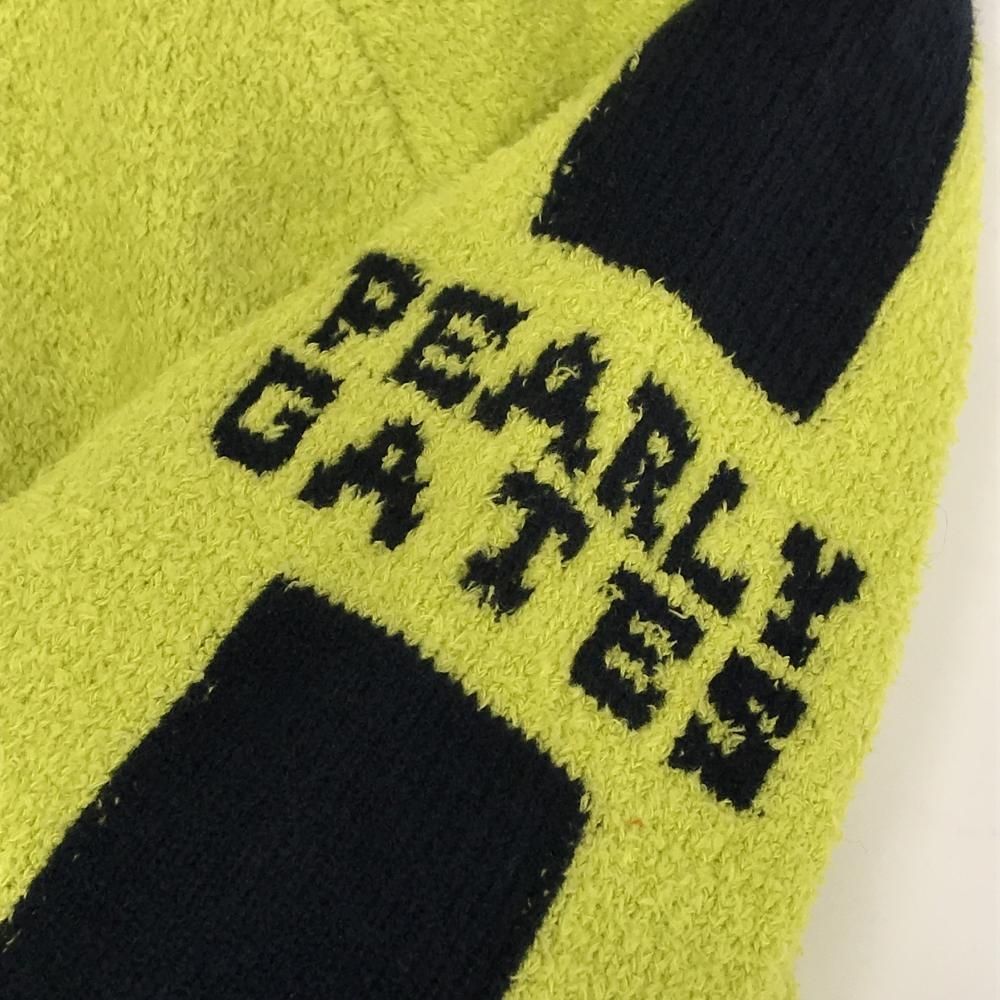 パーリーゲイツ ニットジャケット イエローグリーン×ネイビー 裏地付 DIAPLEX ブルゾン メンズ 5 L ゴルフウェア PEARLY GATES LLC-HASEGAWATOSO_COM