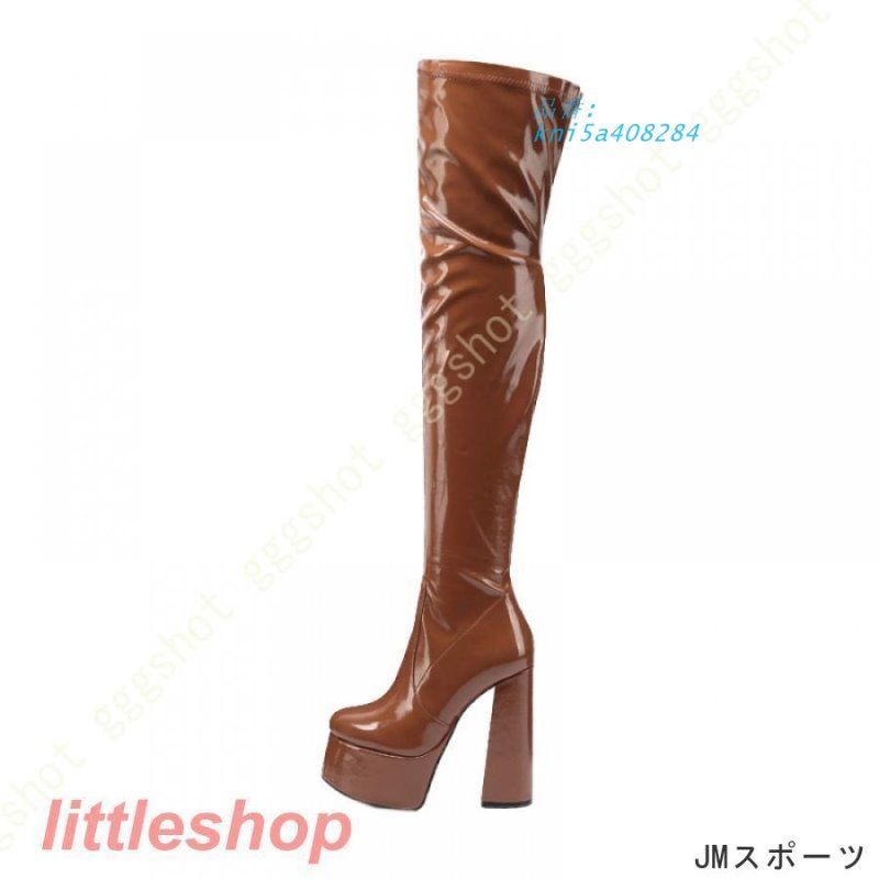 厚底 サイドジップ