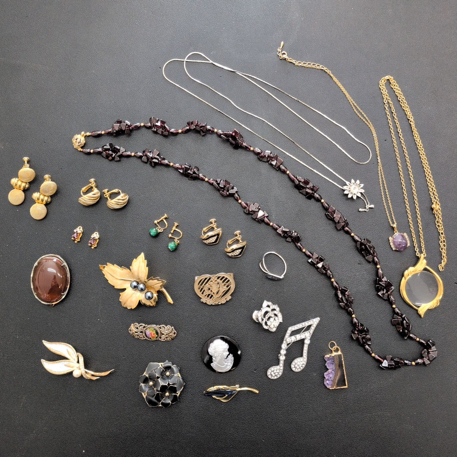 遺品整理 まとめて ジュエリー ネックレス イヤリング ブローチ SILVER925あり