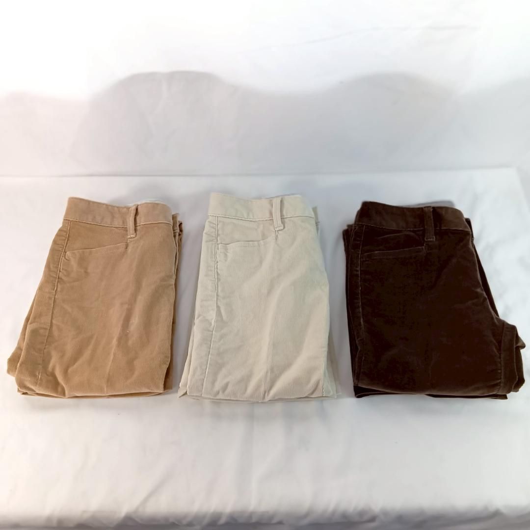 バナナリパブリック コーデュロイパンツ レディース 3色セット 24P