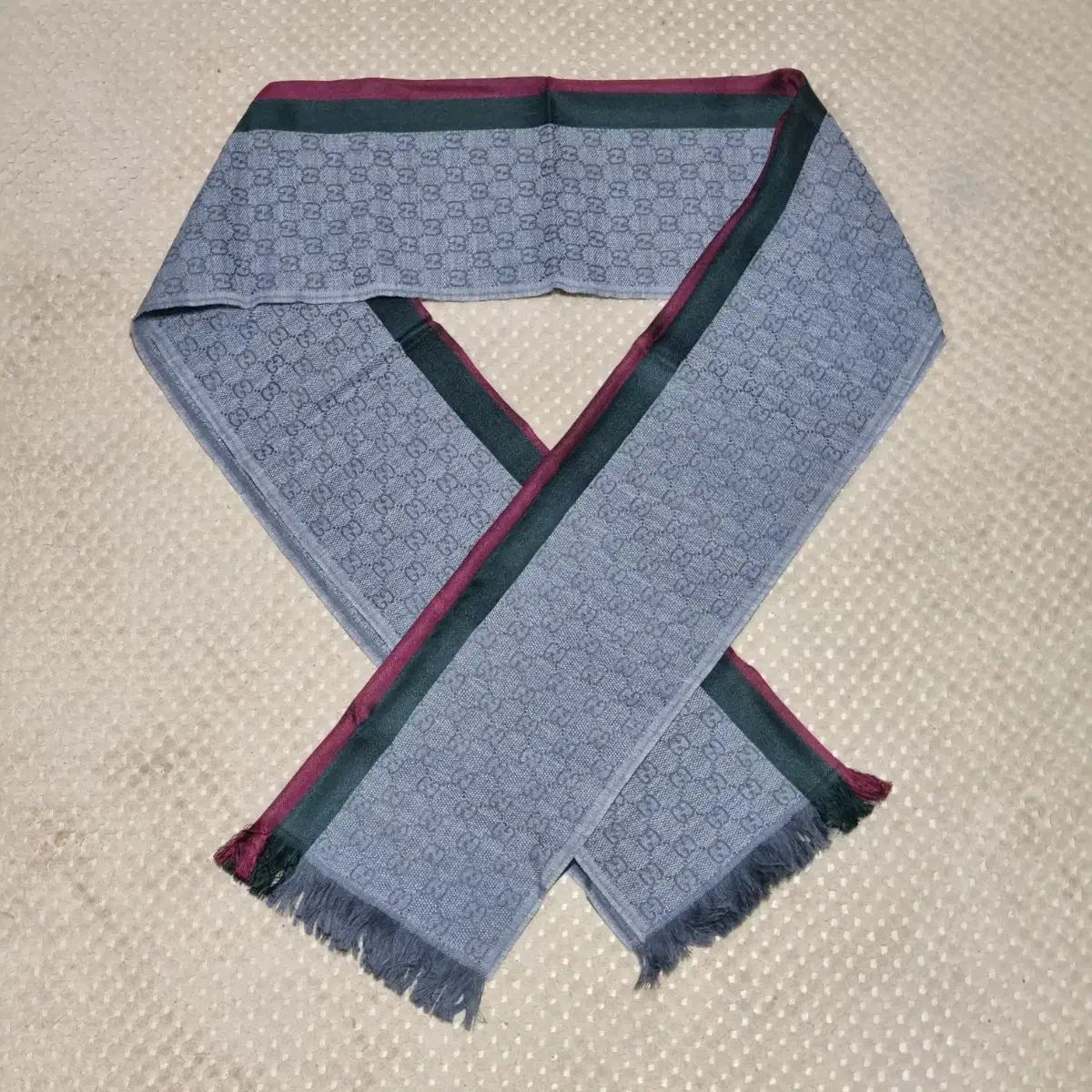 グッチ メンズ GG パータン マフラー