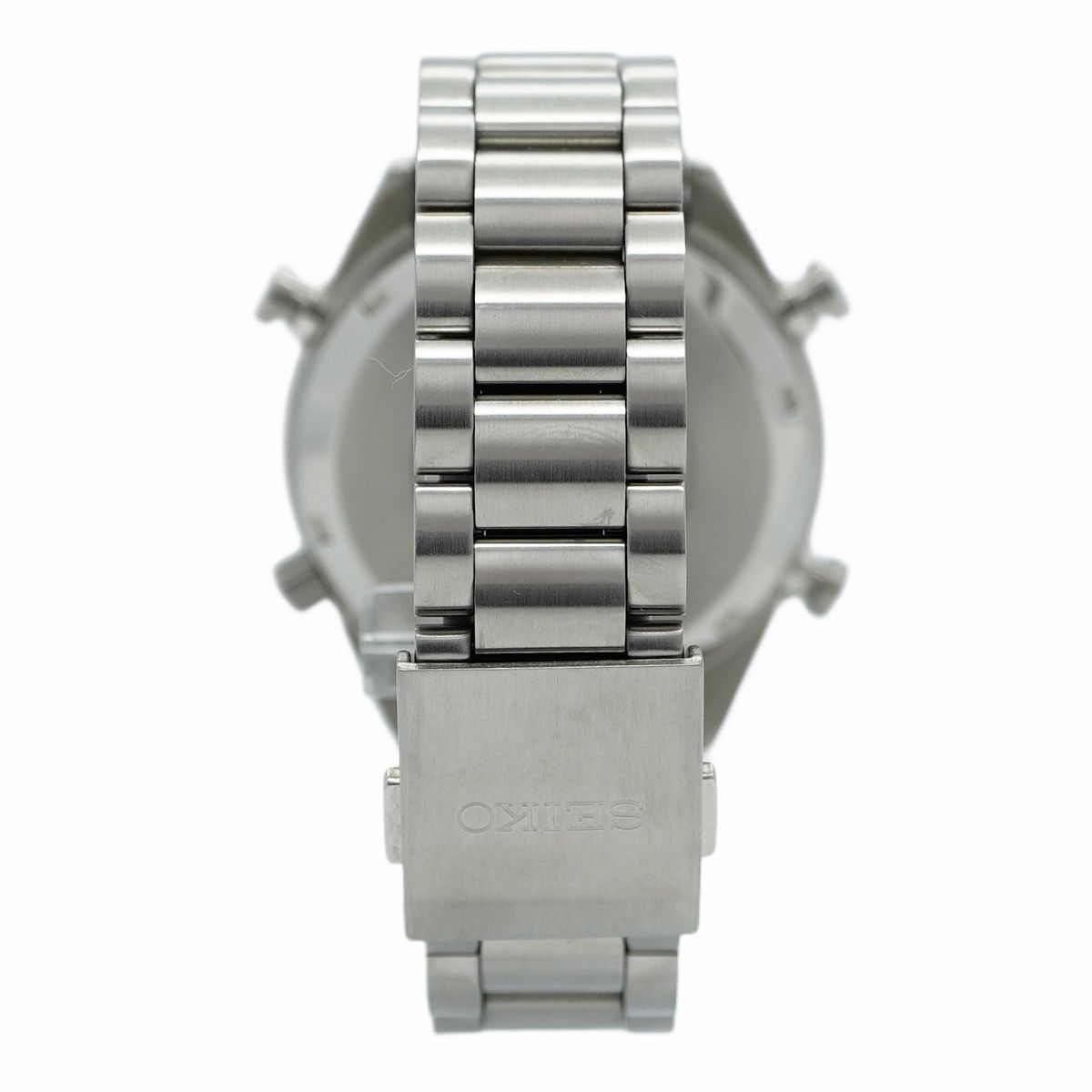 5wwm0349】セイコー プロスペック 8A50-00A0/SBER003 黒文字盤【中古  