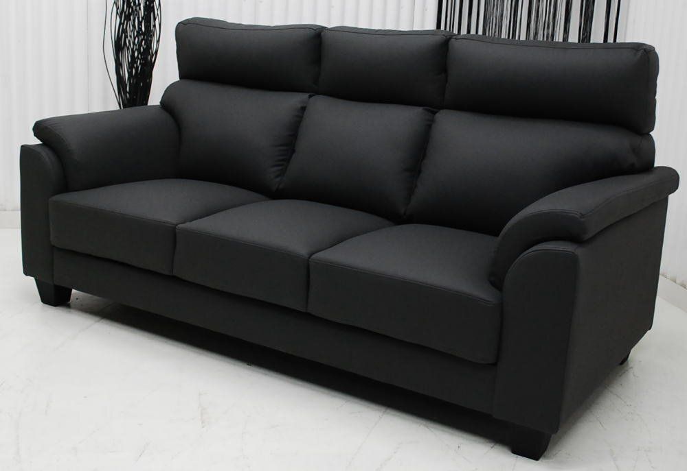 アウトレット 現品限り 一部 大 ハイバッグ 三人掛けソファー シンプル スタイリッシュモダンデザイン トリプル ブラック 251017-キートスfl3p NEXPOTALLINN_EU