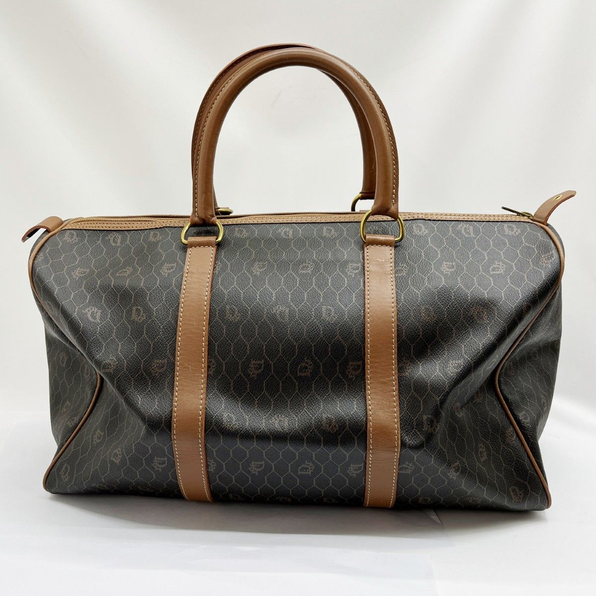 Christian Dior クリスチャンディオール ボストンバッグ ヂィオール ブラウン