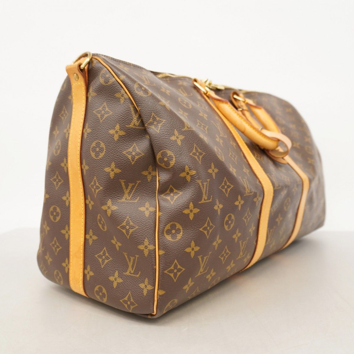 5md5054 ルイヴィトン ボストンバッグ モノグラム キーポルバンドリエール50 M41416 ブラウン メンズ レディース ユニセックス