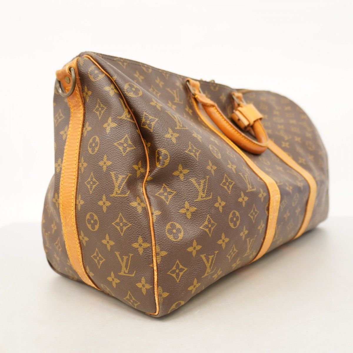 5md5134-h ルイヴィトン ボストンバッグ モノグラム キーポルバンドリエール50 M41416 ブラウン メンズ レディース ユニセックス