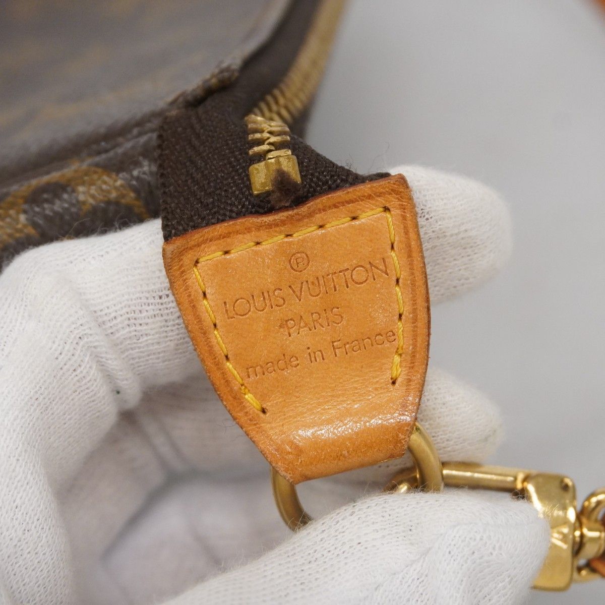 5md5230 ルイヴィトン ポーチ モノグラム ポシェットアクセソワール M51980 ブラウン レディース DECORATOM_COM_BR