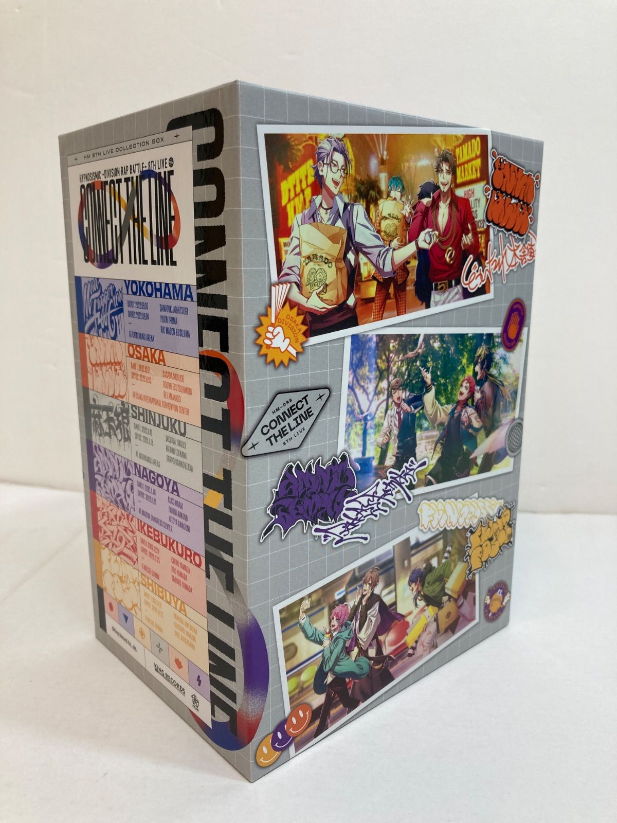 広店 Blu-ray ヒプノシスマイク -Division Rap Battle- 8th LIVE CONNECT 7巻 収納BOX付き 306-0189