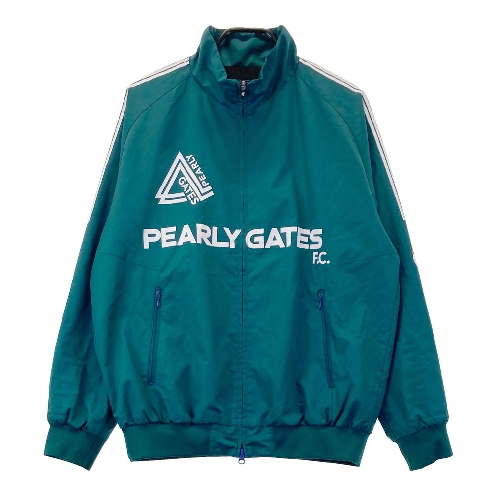 サイズ 5 PEARLY GATES パーリーゲイツ モデル ジップジャケット 総柄 グリーン系 240101507883 ゴルフウェア メンズ ストスト