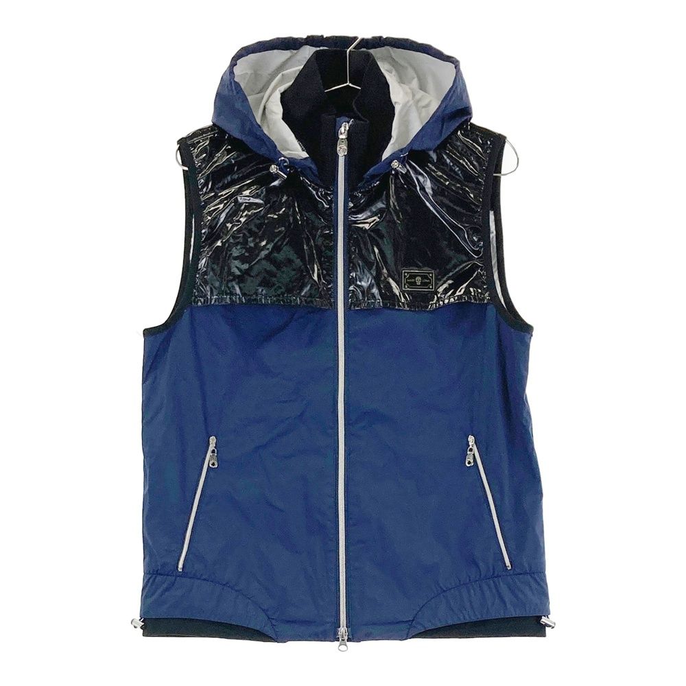 サイズ M MARK-LONA マークアンドロナ 2WAYナイロンベスト ネイビー系 240101540867 ゴルフウェア メンズ ストスト