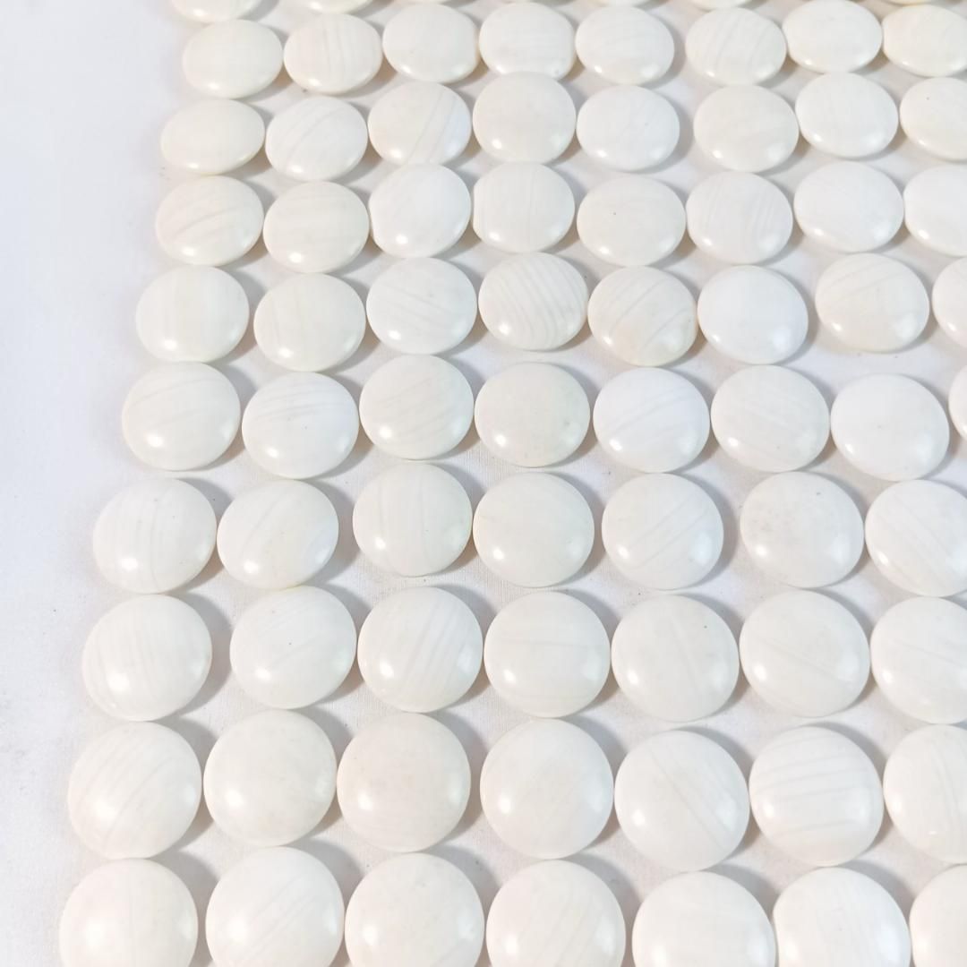 那智白黒蛤碁石361粒 木製碁笥付 碁石セット WWW_STEELWINDOWSANDDOORS_COM