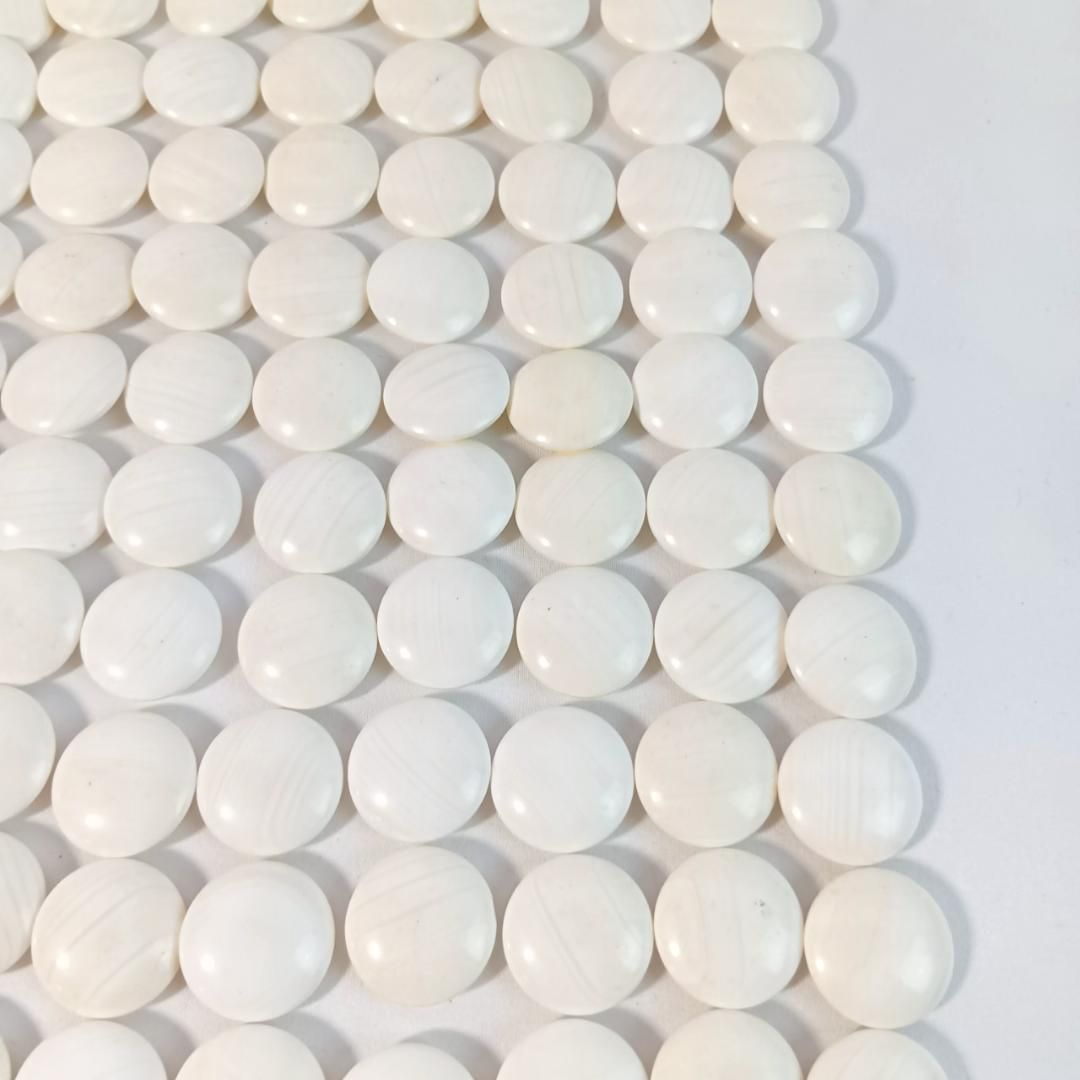 那智白黒蛤碁石361粒