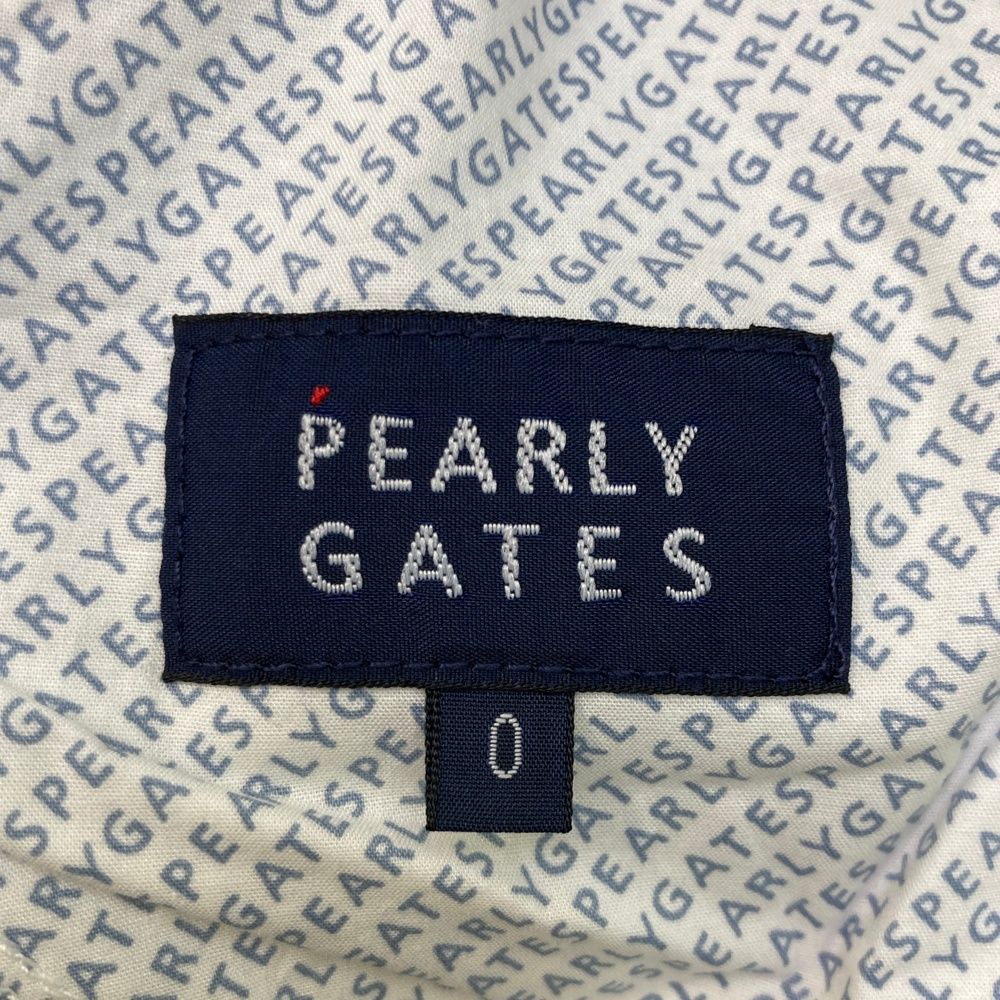 サイズ 0 PEARLY GATES パーリーゲイツ 055-2231020 ストレッチパンツ どうしちゃったPG 総柄 ネイビー系 240101543686 ゴルフウェア レディース ストスト MOOIMEC_CO_ZA