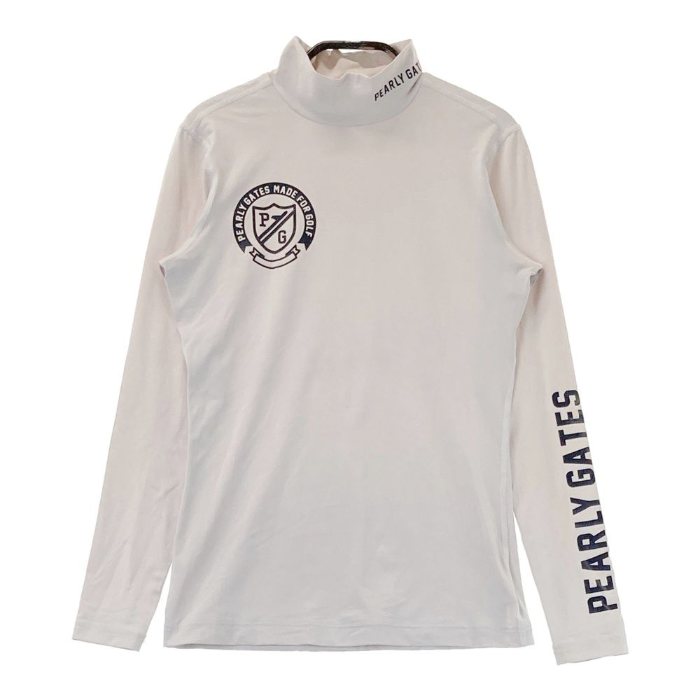 サイズ：0 PEARLY GATES パーリーゲイツ ハイネック長袖 インナーT