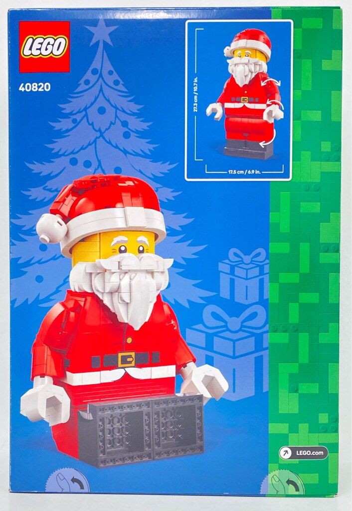 LEGO UP SCALED SANTA MINIFIGURE 40820