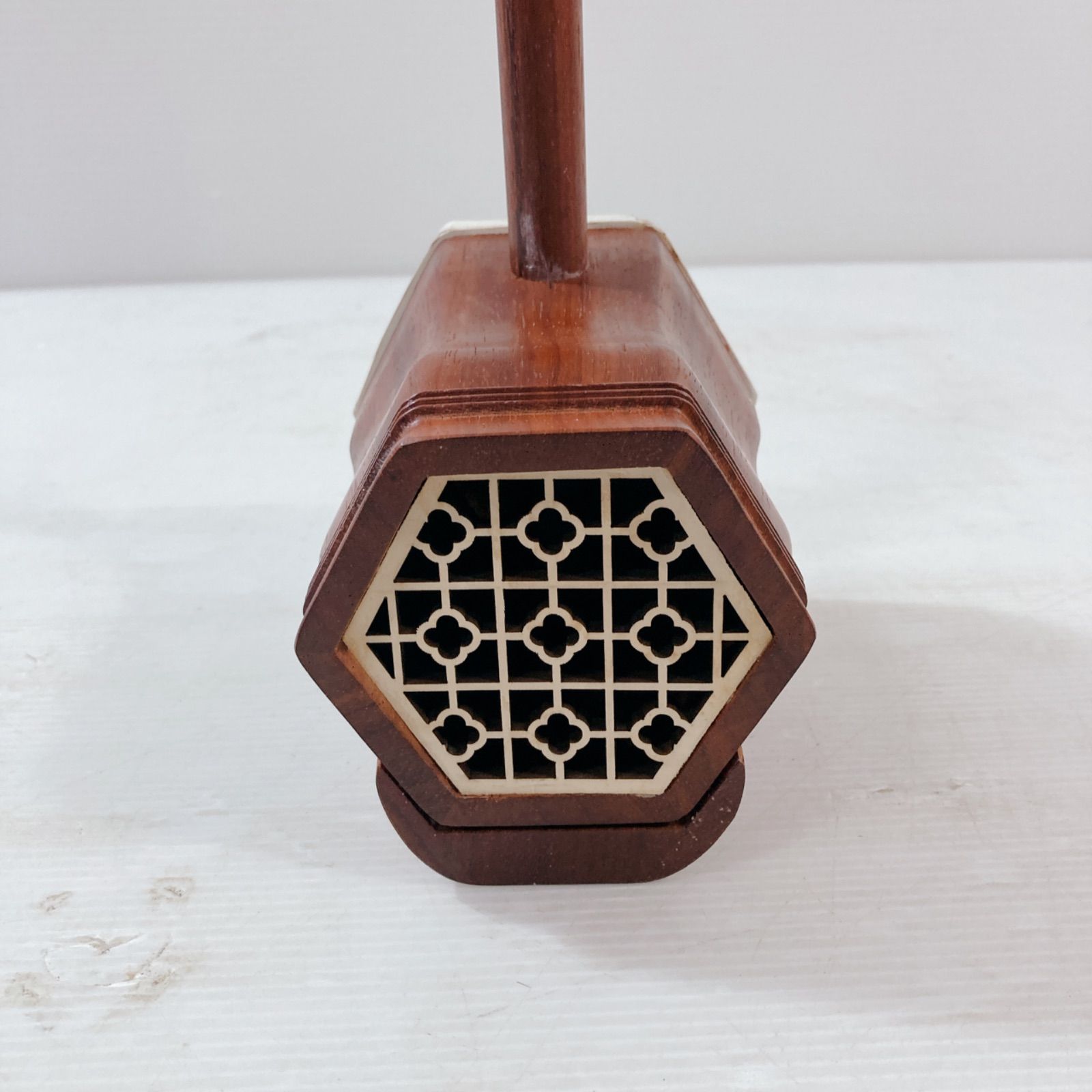 高品質☆蘇州二胡 紅木 中国楽器 二胡 胡弓 未使用 セミハードケース