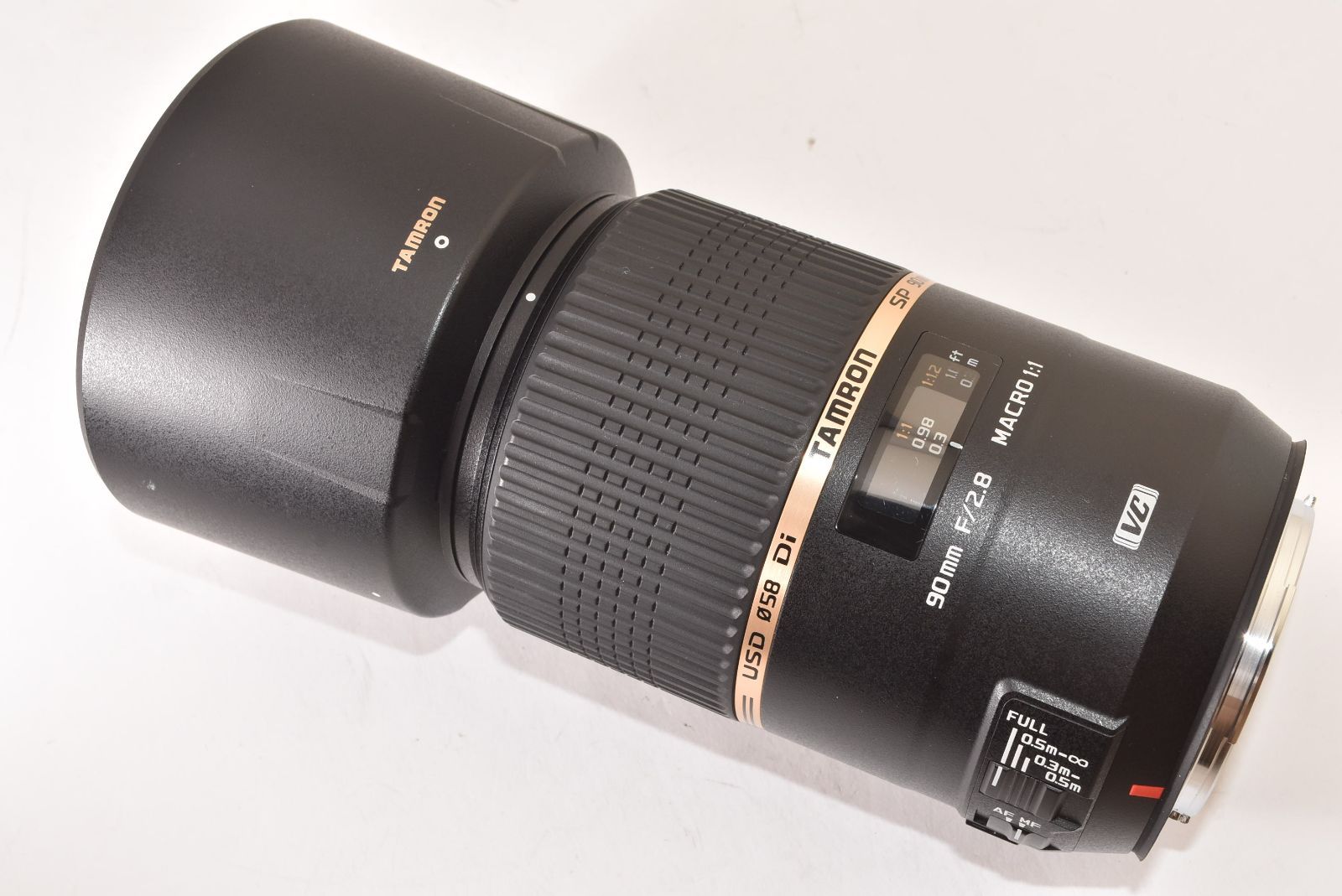 ☆ジャンク品☆ TAMRON タムロン SP 90mm F2.8 Di MACRO VC USD F004