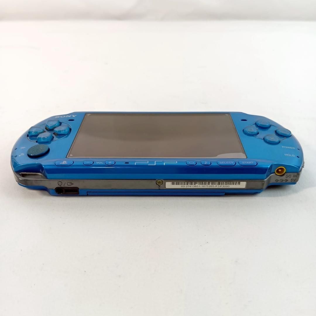 PSP-3000 バッテリー 本体のみ ブルー 起動 済 ゲーム