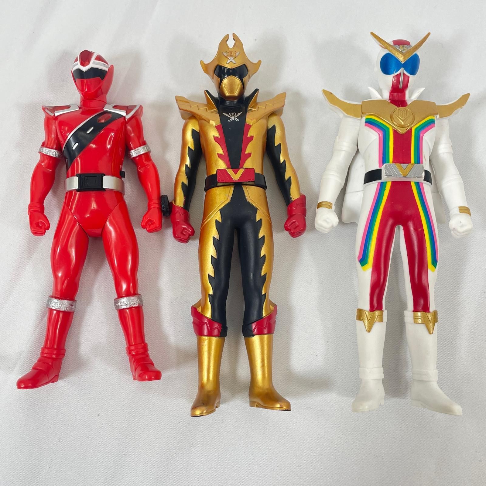 おもちゃ・玩具 キッズ 【16点セット】戦隊モノ ソフビ リュウソウジャー ルパンレンジャー ゼンカイジャー パトレンジャー キラメイジャー【中古】 おもちゃ・玩具 キッズ 【16点セット】戦隊モノ ソフビ リュウソウ